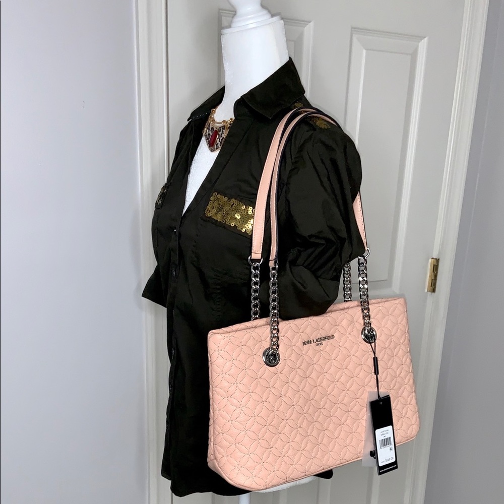 💖Karl Lagerfeld 💖Paris Leather Tote